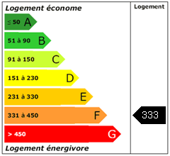 Consomation énergie : 333